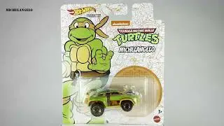 Hot Wheels 2022 Character Cars Teenage Mutant Ninja Turtles Leonardo and Michelangelo