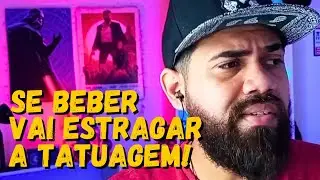 POSSO BEBER DEPOIS DE FAZER UMA TATUAGEM?