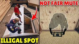 *NEW* NOT Fair Spot On Bank! | Placing Mute's Gadget Across Walls Cheat! - Rainbow Six Siege