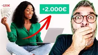 Trasformo 120€ in 2000€ solo online da zero💸 Ep.1