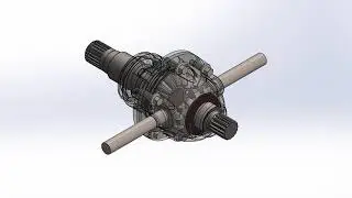 Differential Gear Box Animation | SOLIDWORKS |