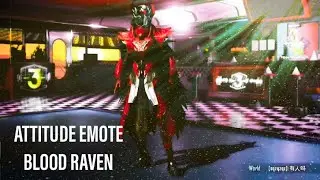 Blood raven | attitude emote | PUBG MOBILE | MAD PK | JAWA GAMING