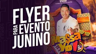 FLYER EVENTO JUNINO