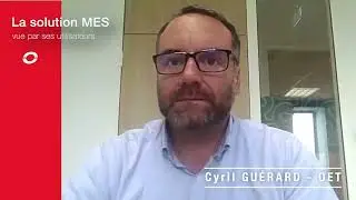 Critères de choix d'un MES : OET - Cyril Guérard
