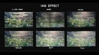 VHS EFFECT - After Effects Template