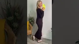 Классное тёплое платье с AliExpress #aliexpress