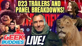 D23 Reactions and Breakdown - Marvel, Star Wars, Animation, New Lands and More! - THE GEEK BUDDIES