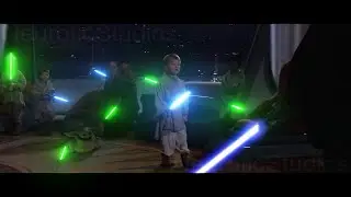 Baby Yoda [ Grogu ] in the Anakin Kills Younglings/Order 66 Scene