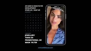 JEWELLERY - 3D AR MASK FILTER TIARA
