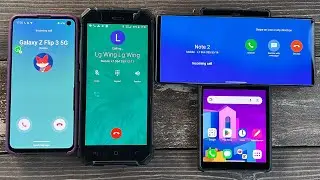 Test Call Lg Wing & Samsung s10e & Dexp T155/ Timer
