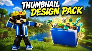 Minecraft Thumbnail Design Pack 🔥
