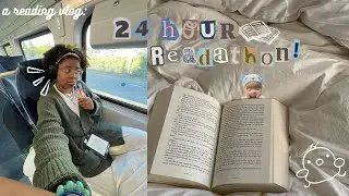 24h readathon ‧₊˚📖✩ ₊˚🎧⊹♡ || a cozy reading vlog