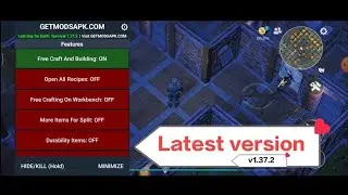 Last Day On Earth Mod menu| Latest version 1.37.2 |Mega mod menu | Easy Download