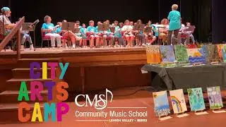 2024 City Arts Finale Performance - CMS - De Colores on ukulele and flutophone
