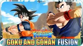 Goku and Gohan EX FUSION: Kuhan - Dragon Ball Fusions Xenoverse mod