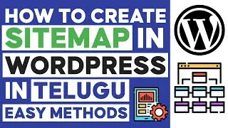 How To Create Sitemap In WordPress In Telugu | Create Sitemap In WordPress Properly In Telugu 2020