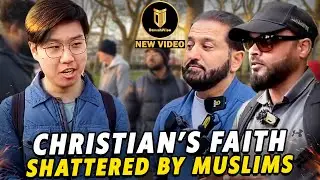 Christian Man STUNNED By Muslims' Arguments | Hashim | Abbas | Speakers Corner