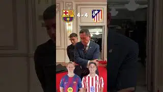 Choosing Barça Atlético players 100% objective