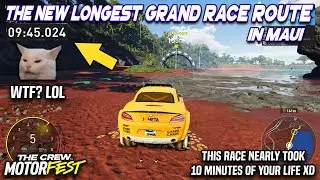 This Is The New Longest Grand Race Route Of Season 5 - The Crew Motorfest