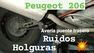 COMO SOLUCIONAR PROBLEMA💥PUENTE TRASERO PEUGEOT CITROEN RUIDOS Y desgastes