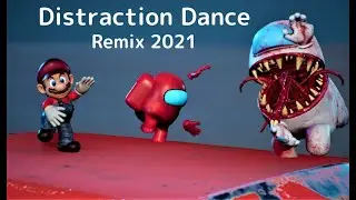 Among Us Distraction Dance remix 2021 but it's somewhat epic and realistic, with Super Mario