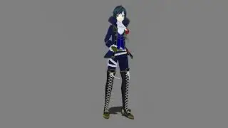 [MMD Model Test] Piano x Forte x Scandal - PDAFT Requiem Kaito