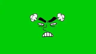 Face mask! Green screen video! No copyright!