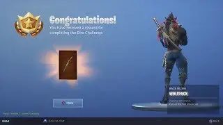 *UNLOCKING* NEW EPIC 'WOLF PACK' Back Bling (Stage 5 MAX DIRE) Fortnite