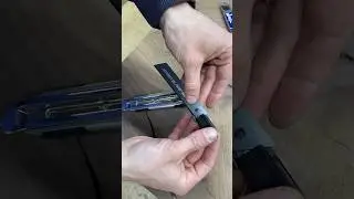 Always Sharp Blade #oddlysatisfying #asmrsounds #carpentry #woodworking #diy #toolbag #sharp