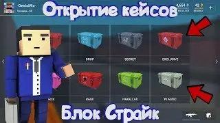 ОТКРЫТИЕ КЕЙСОВ В НОВОМ ОБНОВЛЕНИЕ Блок Страйк | Block Strike
