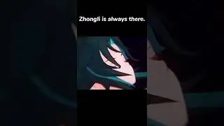 Zhongli is always there.| Genshin Impact 