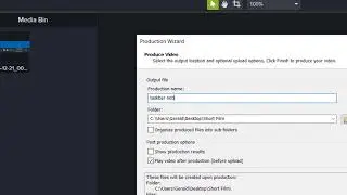 Exporting from Camtasia