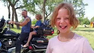 Girls on a Harley