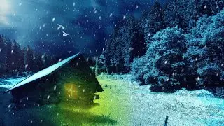 Winter Winds | Blizzard Sounds| Black Screen | Howling Winds |Snowstorm Sounds | Sound Of Winter