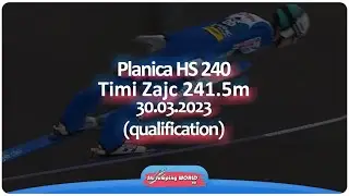 Timi Zajc 241.5m / Planica 2023 / Qualification