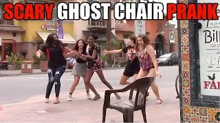 Scary Ghost Chair Prank