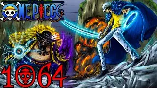 LAW VS BARBANERA! DRAGON In COMBUTTA Con VEGAPUNK!?!? | One Piece 1064 ITA