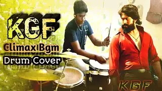 #KGF Climax BGM Drum Cover | Mr.Drummer࿐