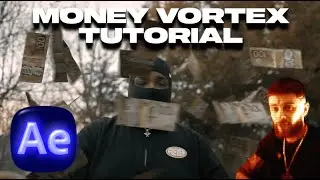 TWIRLING MONEY VORTEX TUTORIAL IN AFTER EFFECTS !