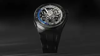 Introducing the S1 Titanium DLC Blue, a bold statement in avant-garde watchmaking.