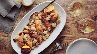 Roasted Chicken Recipe with 40 Cloves of Garlic