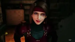 Jesse Flirts with Vergil - Final Fantasy VII Remake Mod
