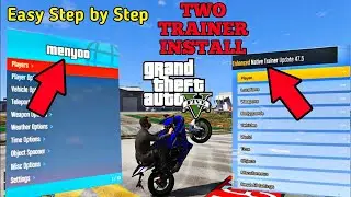 How to Install Menyoo Trainer & Enhanced Native Trainer | 2022 |