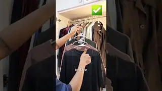 Low⚠️ Space Wardrobe 👔Hack🤯 