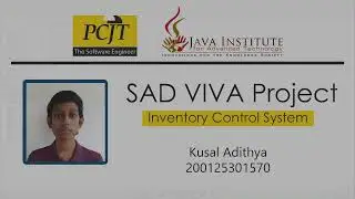 Java Standalone Application Development  | 1st Year | Semester 01 | Java Institute |