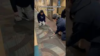 Types of Hockey kids at Hotels! 