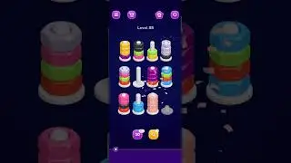 Nut Sort Level 88 Walkthrough | Nuts — Color Sort 88 solution