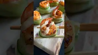 My super viral cucumber sushi rolls with spicy mayo 🤤 