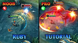 RUBY TUTORIAL 2024 | MASTER RUBY IN JUST 12 MINUTES | UNLI LIFESTEAL | BUILD, COMBO AND MORE | MLBB