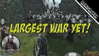 200v200 Largest War Yet! - Mount and Blade 2 Bannerlord (Persistent Empires)
